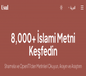 Usul - İslami Metinler İçin Araştırma Aracı [Yapay Zeka]