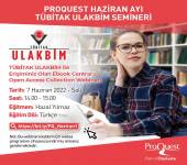 Ebook Central Open Access Collection Webinar Duyurusu-7 Haziran 2022