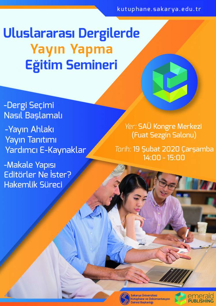 Uluslararası Dergilerde Yayın Yapma Eğitim Semineri