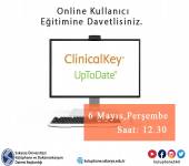 UpToDate Advanced - Elsevier Clinical Key : Tıp Kaynakları Erişimi - Online Kullanıcı Eğitimi
